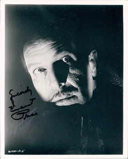 Vincent Price autograph