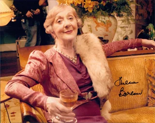 Thelma Barlow autograph
