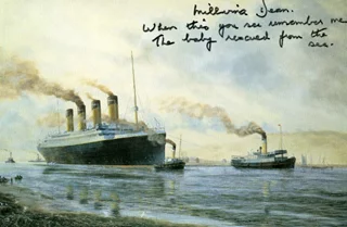 Millvina Dean autograph