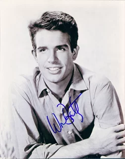 Warren Beatty autograph