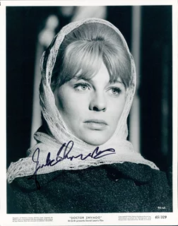 Julie Christie autograph