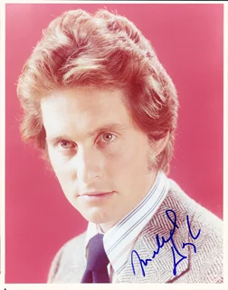 Michael Douglas autograph
