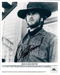Clint Eastwood autograph