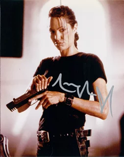Angelina Jolie autograph