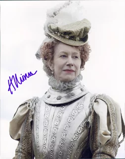 Helen Mirren autograph