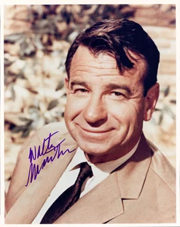 Walter Matthau autograph