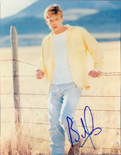 Brad Pitt autograph