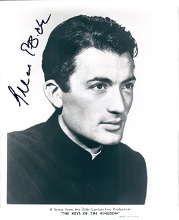 Gregory Peck autograph