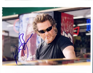 Kurt Russell autograph