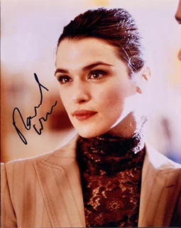 Rachel Weisz autograph