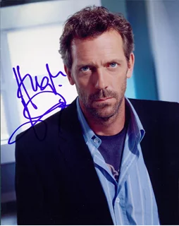 Hugh Laurie autograph