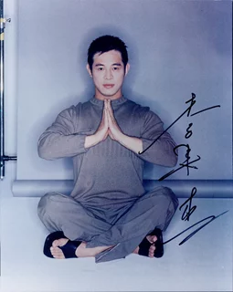 Jet Li autograph