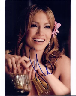Jennifer Lopez autograph