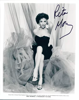 Rita Moreno autograph