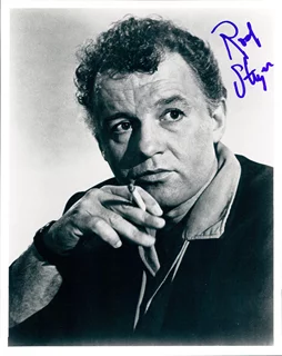 Rod Steiger autograph