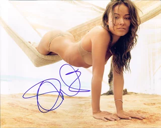 Olivia Wilde autograph