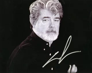 George Lucas autograph
