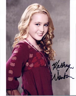 Kathryn Newton autograph