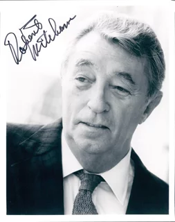Robert Mitchum autograph