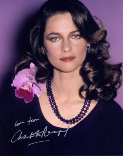 Charlotte Rampling autograph