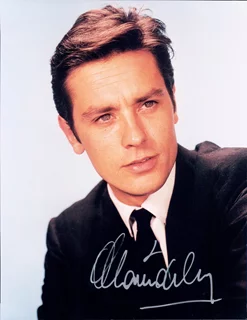 Alain DeLon autograph