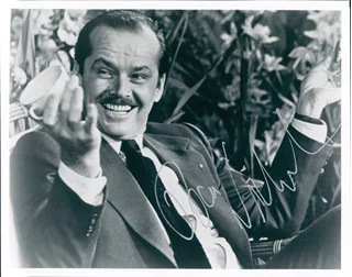 Jack Nicholson autograph