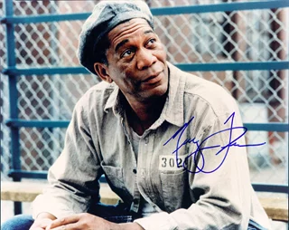Morgan Freeman autograph