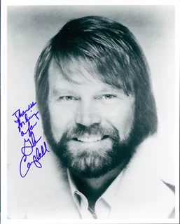 Glenn Campbell autograph