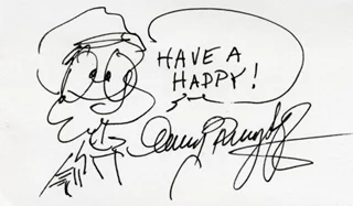 Gary Burghoff autograph