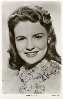 Joan Leslie autograph