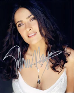 Salma Hayek autograph