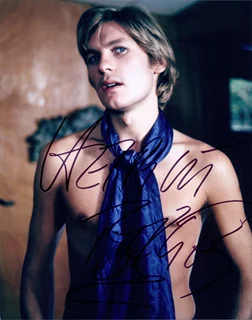 Helmut Berger autograph