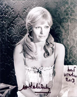 Nathalie Delon autograph