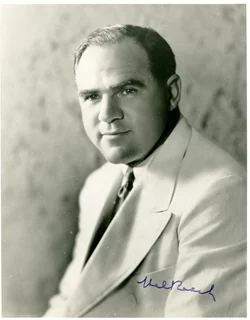 Hal Roach autograph