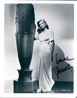 Lauren Bacall autograph