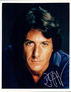 Dustin Hoffman autograph