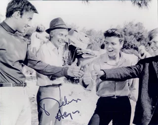 Melvyn Hayes autograph