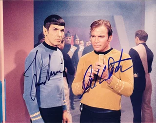 Star Trek autograph