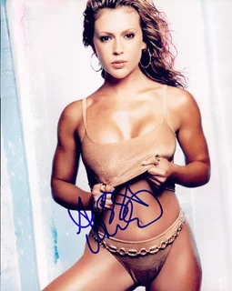 Alyssa Milano autograph
