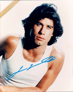 John Travolta autograph
