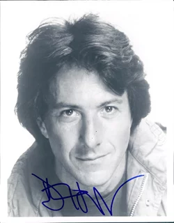 Dustin Hoffman autograph