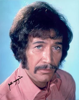 Peter Wyngarde autograph
