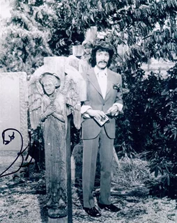 Peter Wyngarde autograph