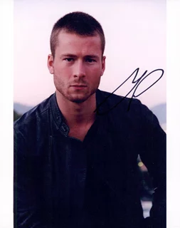 Glen Powell autograph