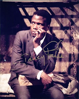 Sidney Poitier autograph