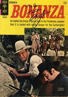 Michael Landon autograph