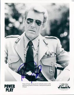 Peter O'Toole autograph