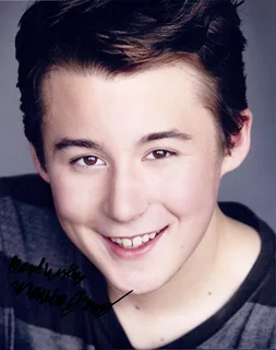 Matthew J. Evans autograph