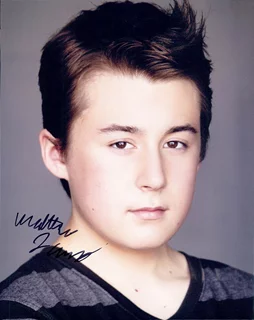 Matthew J. Evans autograph