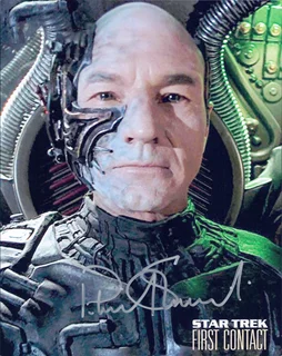 Patrick Stewart autograph